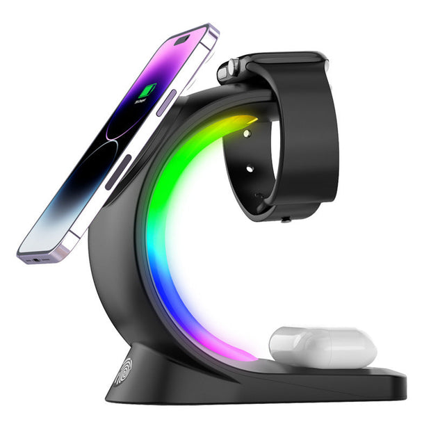 4 In 1 Magnetic Wireless Charger By Julier