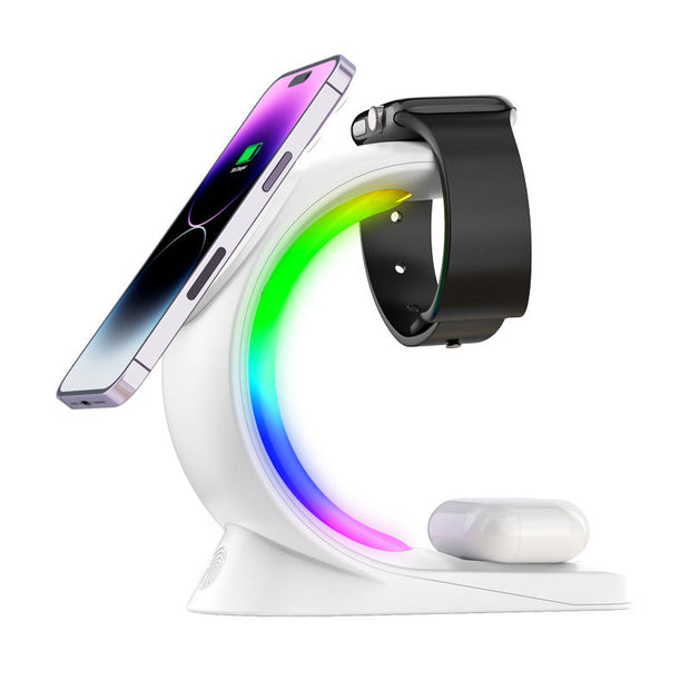 4 In 1 Magnetic Wireless Charger By Julier